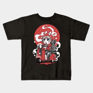 Vespa Scooter touring Kids T-Shirt